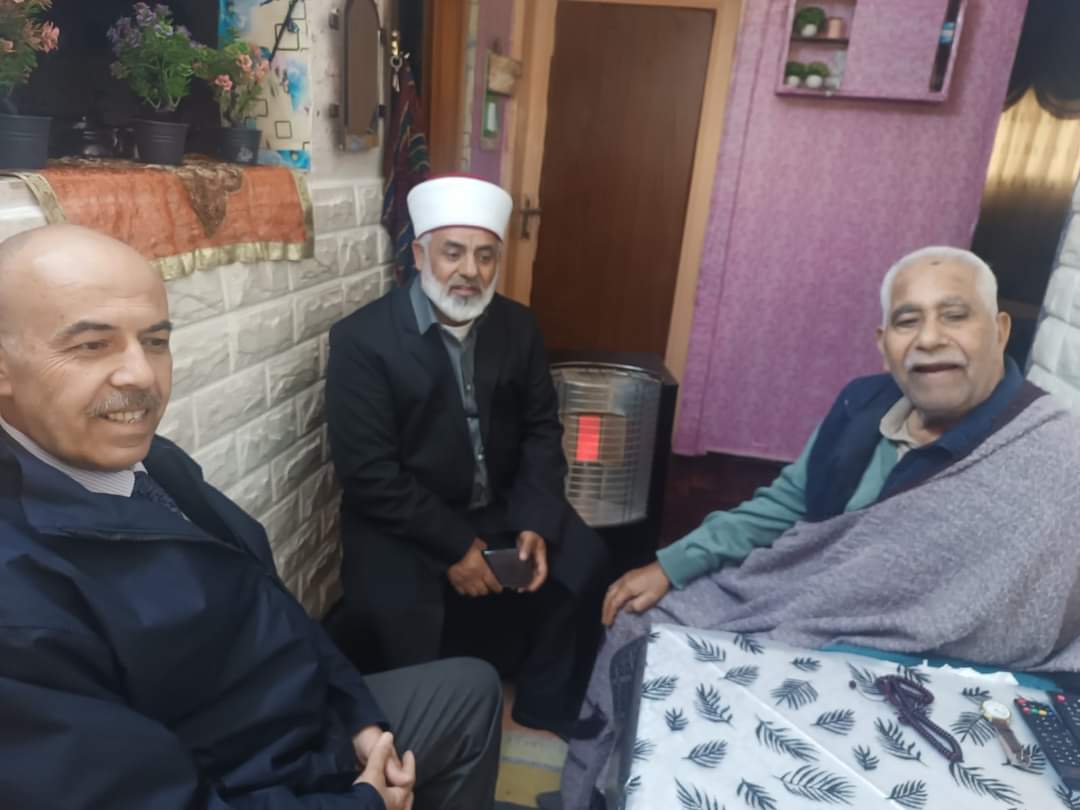 الهيئة الهاشمية للمصابين العسكريين تزور مصابين في إربد...صور