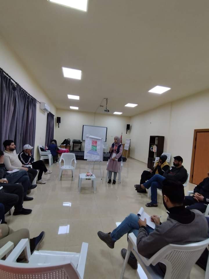 جلسات تدريبية حول الدعم النفسي والإجتماعي بمركز شباب الرمثا