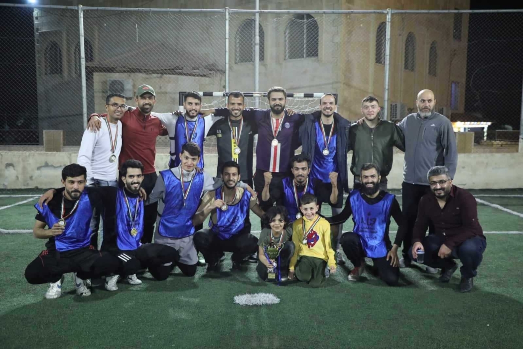 اختتام منافسات الدور الأول لبطولة الشباب الرمضانية لكرة القدم في الزرقاء