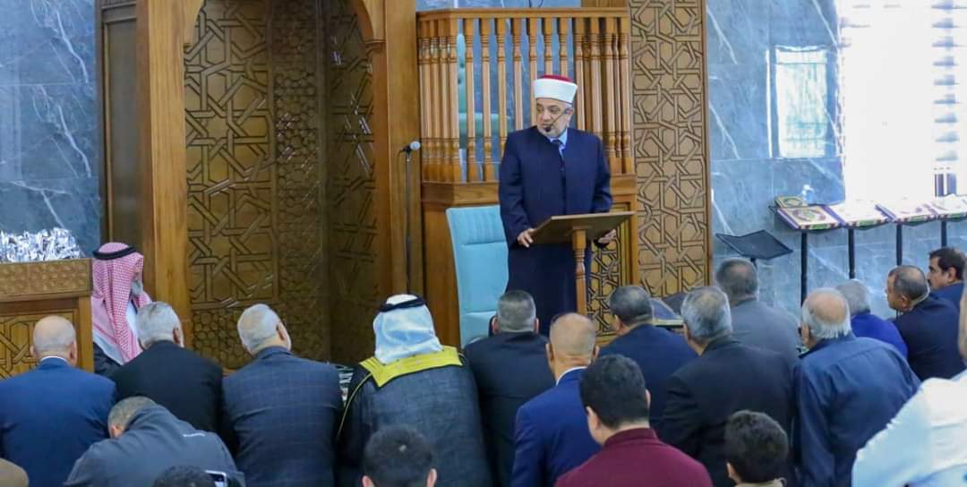 وزير الأوقاف يفتتح مسجد النبأ في ماركا الشماليّة...صور