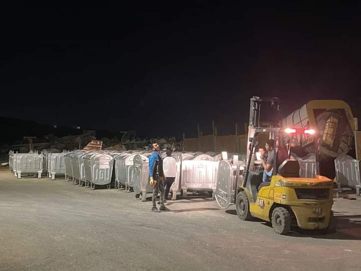 بلدية غرب إربد توقع إتفاقية لتزويد بلدية بني عبيدـب400 حاوية