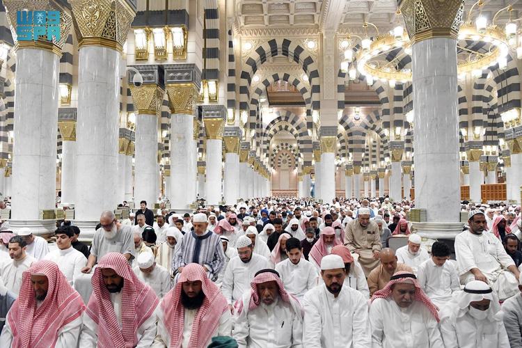 السعودية ..أكثر من 20 مليون مصل في المسجد النبوي خلال الـ20 الأولى من شهر رمضان المبارك