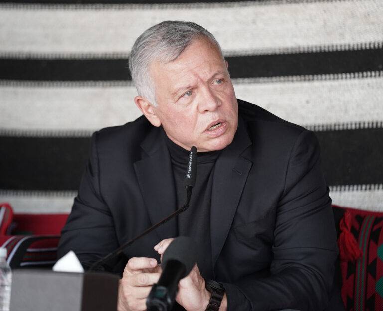 الملك: ندعو الله أن يحفظ الأردن الغالي وأشقاءنا في فلسطين