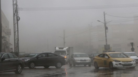 عدم استقرار جوي يؤثر على الأردن اليوم وهطول زخات غير منتظمة من المطر