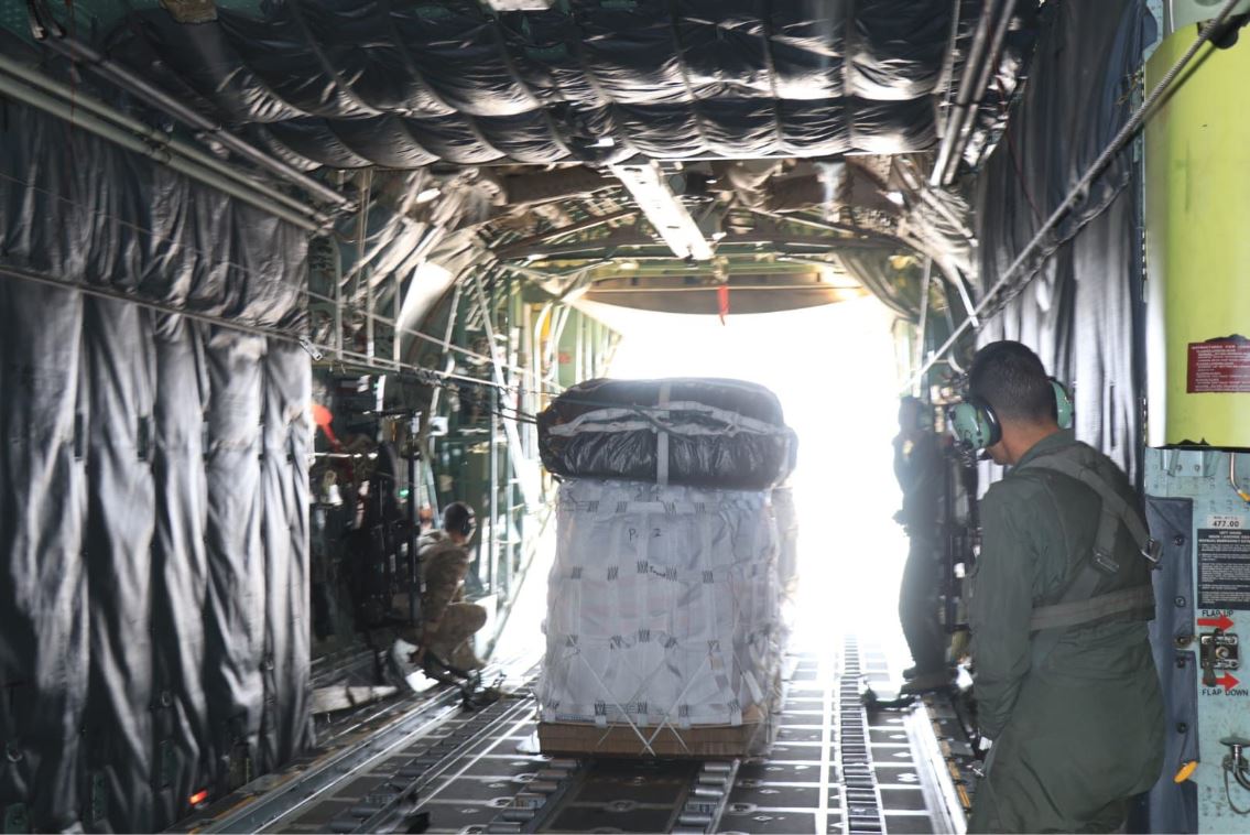 Seven aid airdrops by JAF#44; other countries in northern Gaza