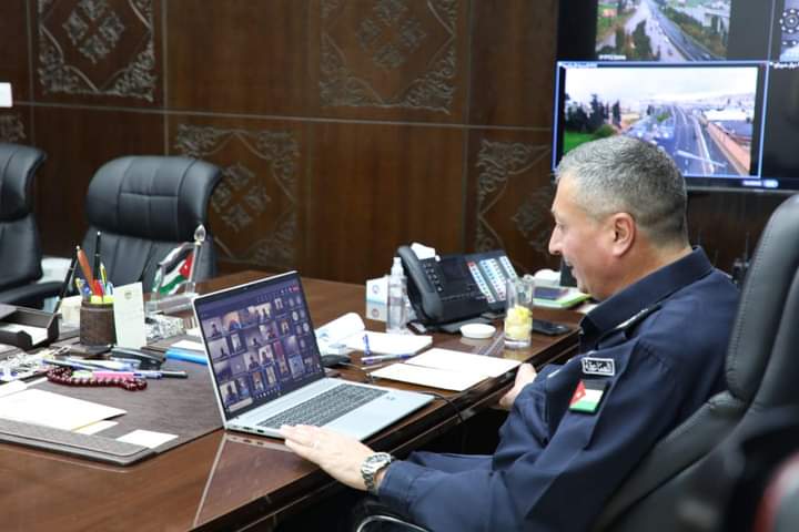 مديرية الأمن العام تتواصل مع مرتباتها المشاركة في مهام حفظ السلام بعيد الفطر