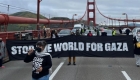 متظاهرون مؤيدون للفلسطينيين يغلقون جسر غولدن غايت في سان فرانسيسكو