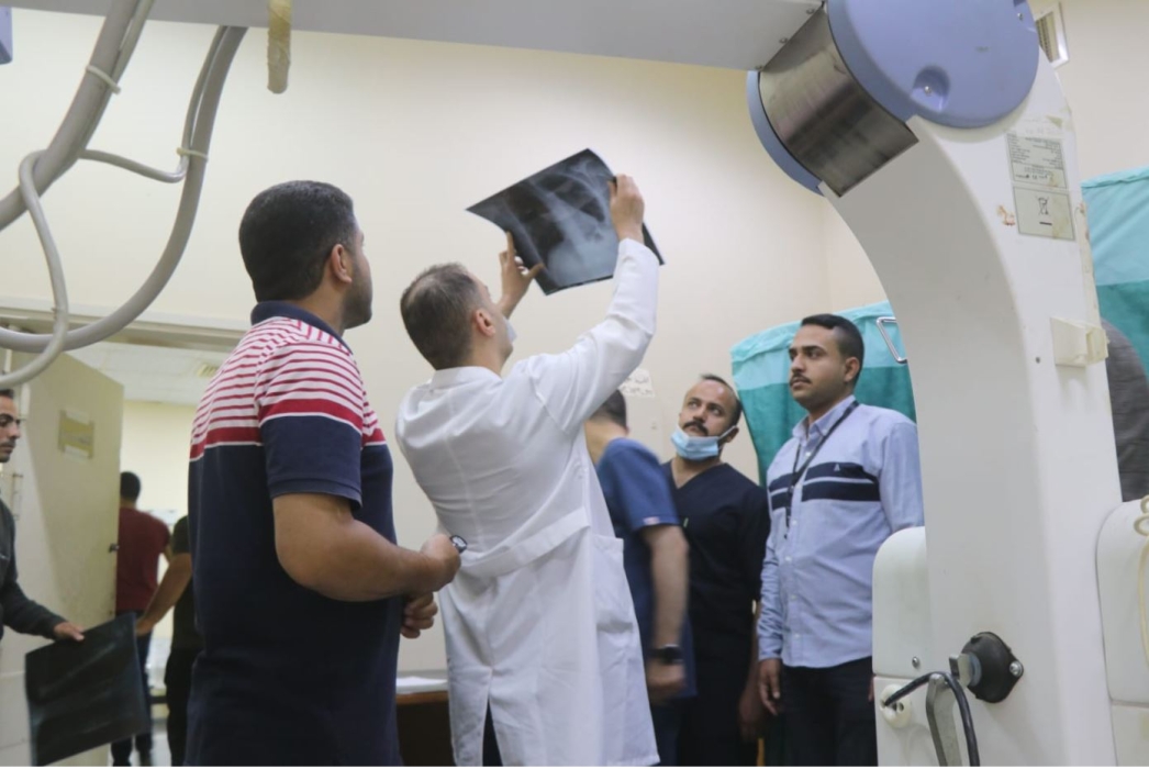 طواقم المستشفى الميداني الأردني غزة 78 تباشر أعمالها...صور
