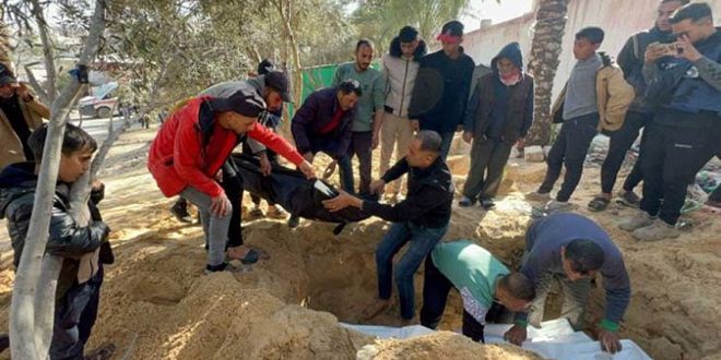 جنوب إفريقيا تدعو إلى تحقيق دولي عاجل في المقابر الجماعية بقطاع غزة