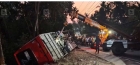 وفاة شخص وإصابة 13 في انقلاب حافلة سياحية في كيرالا الهندية