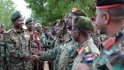 السودان :  الفريق أول كباشي يصل قيادة الفرقة الثامنة عشر مشاة كوستي...صور