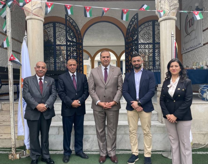 الشوابكة يفتتح اليوم الطبي الثقافي التوعوي لمدارس السابلة الثانوية الأولى.