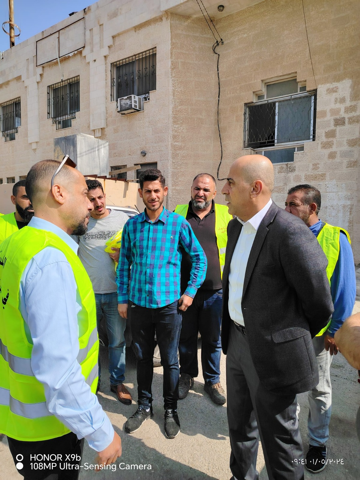 في يوم العمال... رئيس بلدية جرش الكبرى احمد هاشم العتوم يلتقي عمال الوطن و كوادر البلدية
