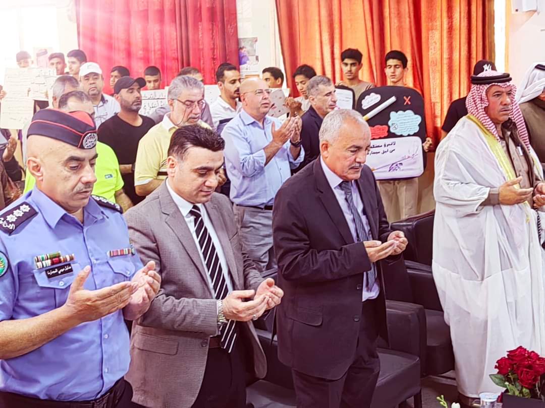 تربية الزرقاء الأولى ومديرية الصحة تطلقان مبادرة لا للتدخين نعم للرياضة...صور