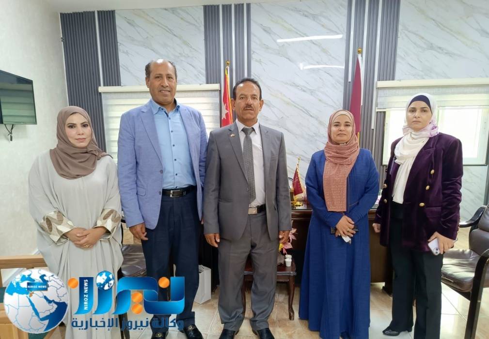 مدير تربية لواء الموقر العبيدات يلتقي فريق نيروز الإخبارية ...صور