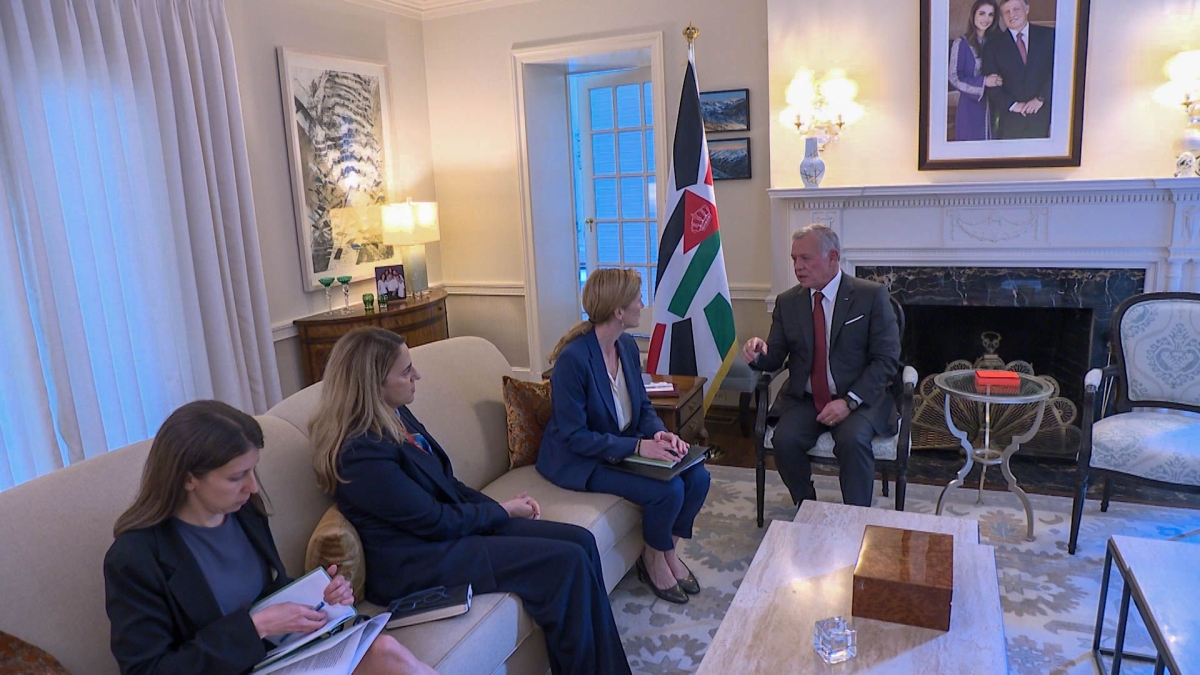King meets USAID administrator#44; stresses need to increase Gaza aid