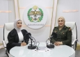 إذاعة الجيش العربي تستضيف الرائد ريما خالد ابو رمان