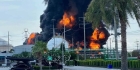 مصرع شخص وإصابة ثلاثة باندلاع حريق في مخزن للكيماويات شرق تايلاند
