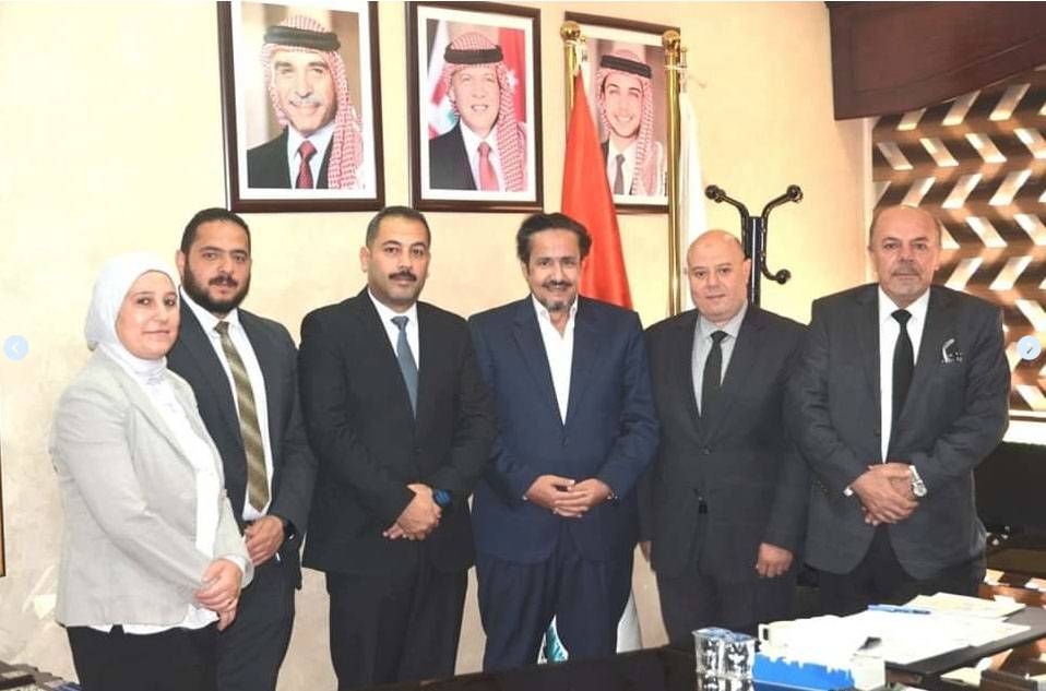 نقيب المقاولين يستقبل الوفد التجاري المصري