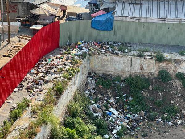 إربد: حفرية حسبة الجورة تتحوّل إلى مكرهة صحيّة