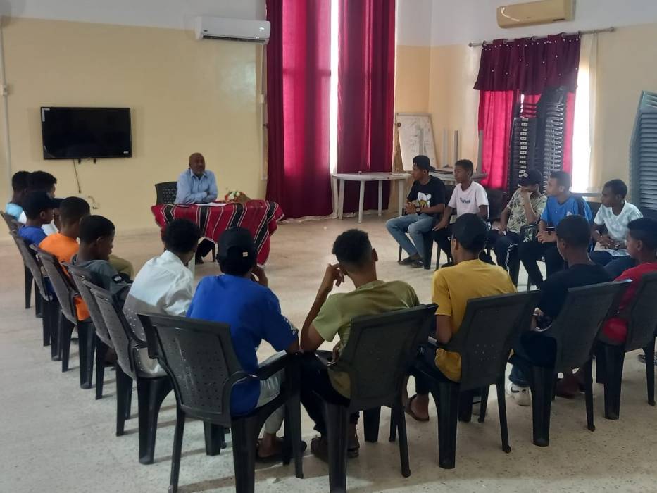 محاضرة بمركز شباب غور الصافي حول مفاهيم النزاهة