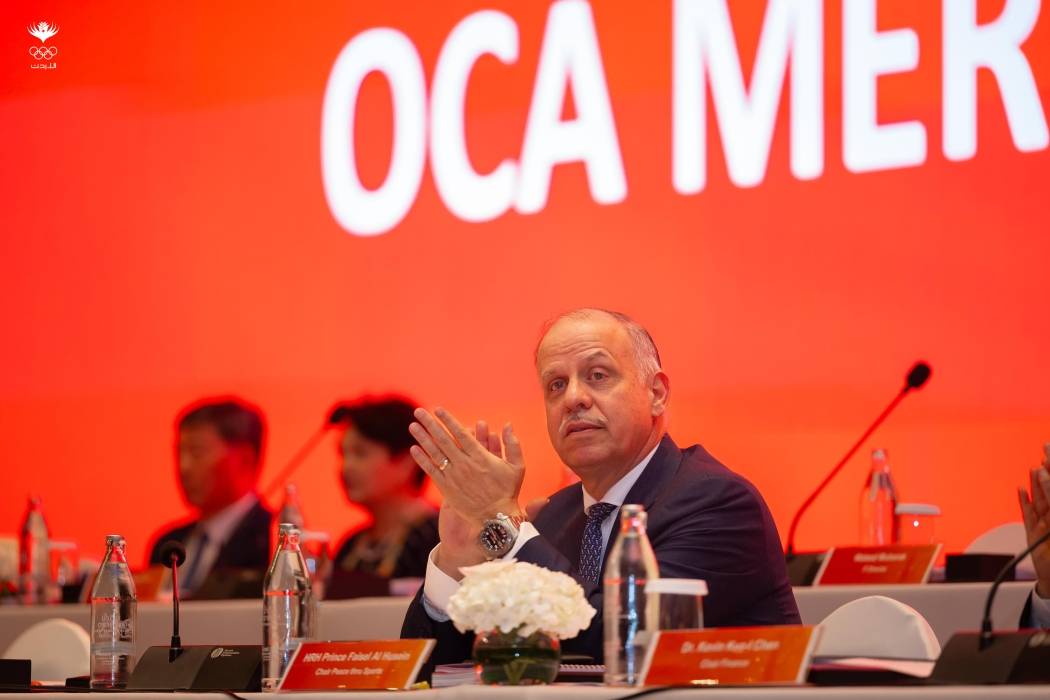 الأمير فيصل يشارك في أعمال الجمعية العمومية للمجلس الأولمبي الآسيوي