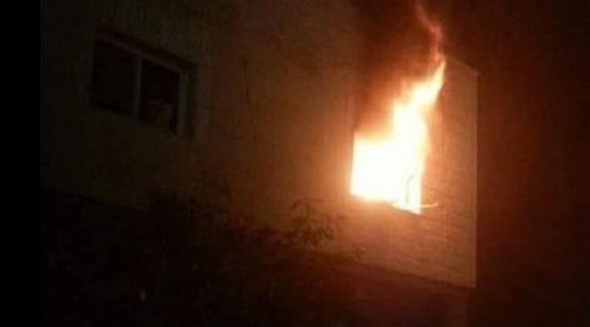مستوطنون متطرفون يحرقون منزلا في دوما جنوب نابلس