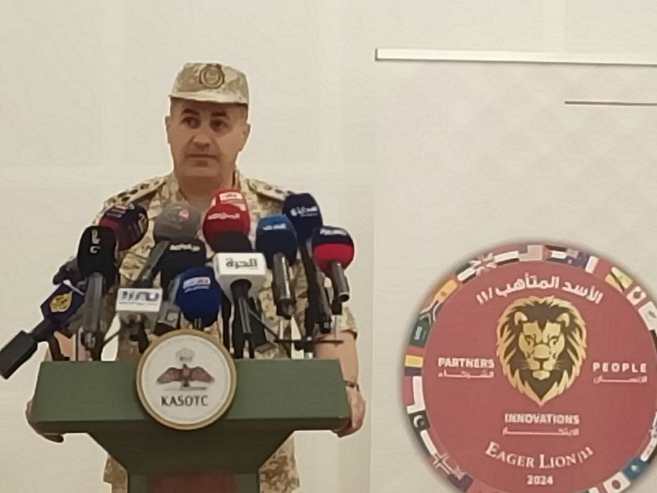 انطلاق المؤتمر الصحفي العسكري لتمرين الأسد المتأهب 2024