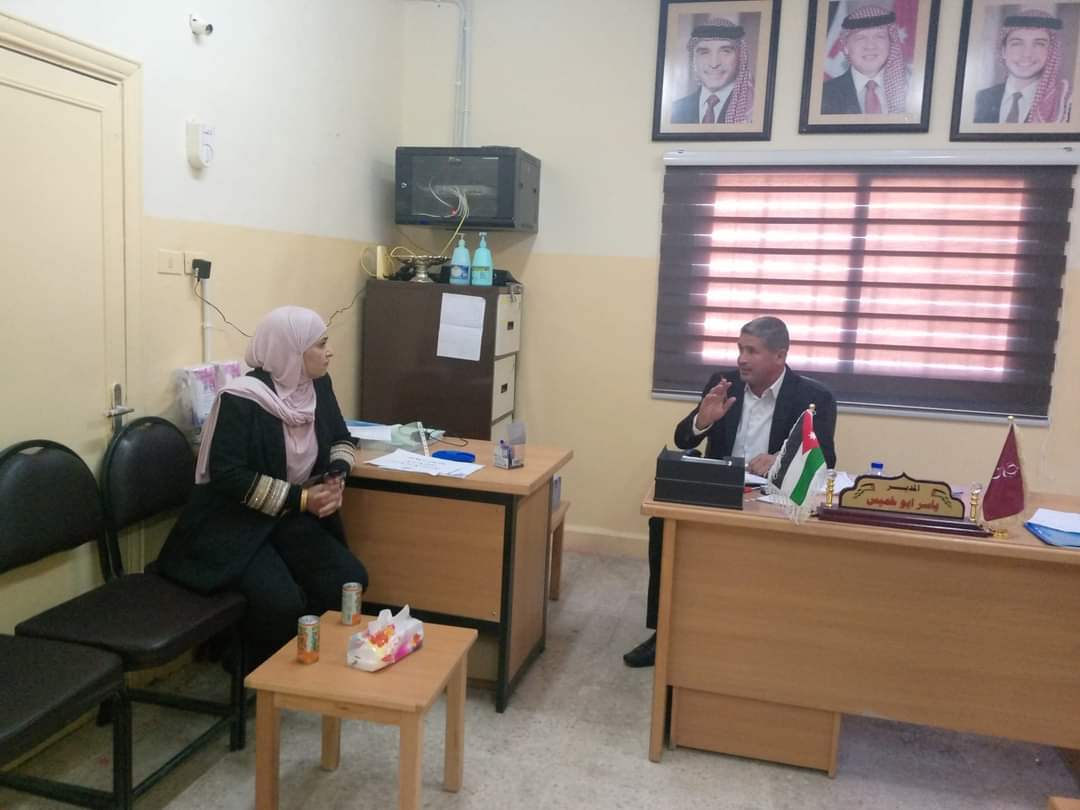 الخريشا تزور مدرستي رجم الشامي الغربي الأساسية المختلطة وابوبكر الصديق