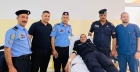الشرطة المجتمعية ومرتبات مديرية شرطة غرب معان يشاركون  بحملة تبرع بالدم