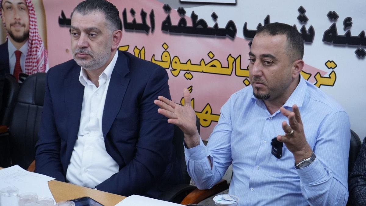 حزب إرادة يحاور الشباب في هيئة شباب المنارة بإربد