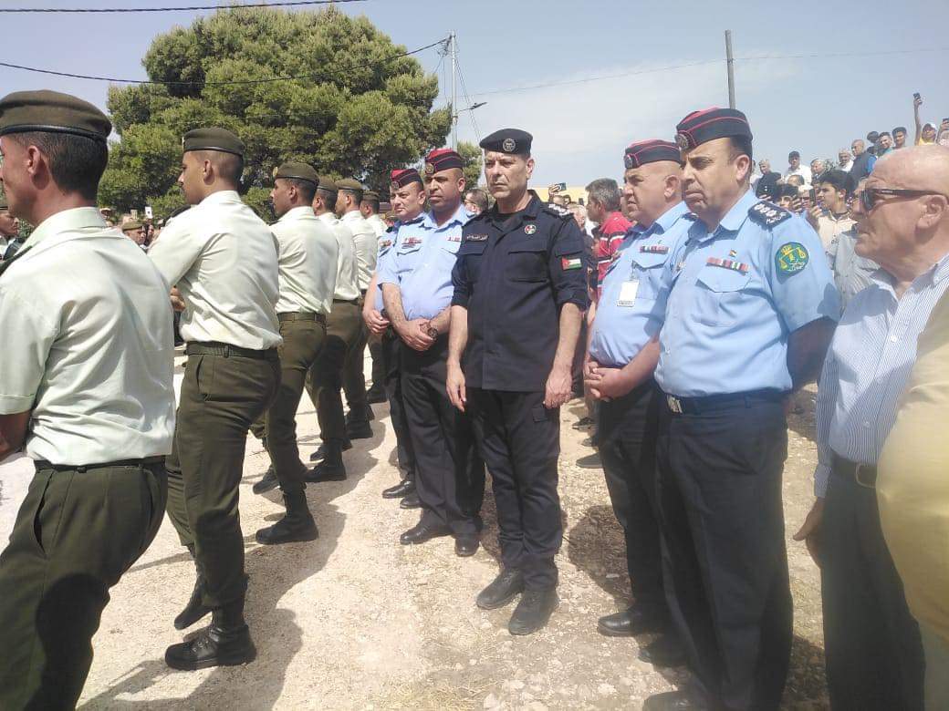 الامن العام يشارك في تشييع جثمان اللواء الركن المتقاعد راجي نور حداد