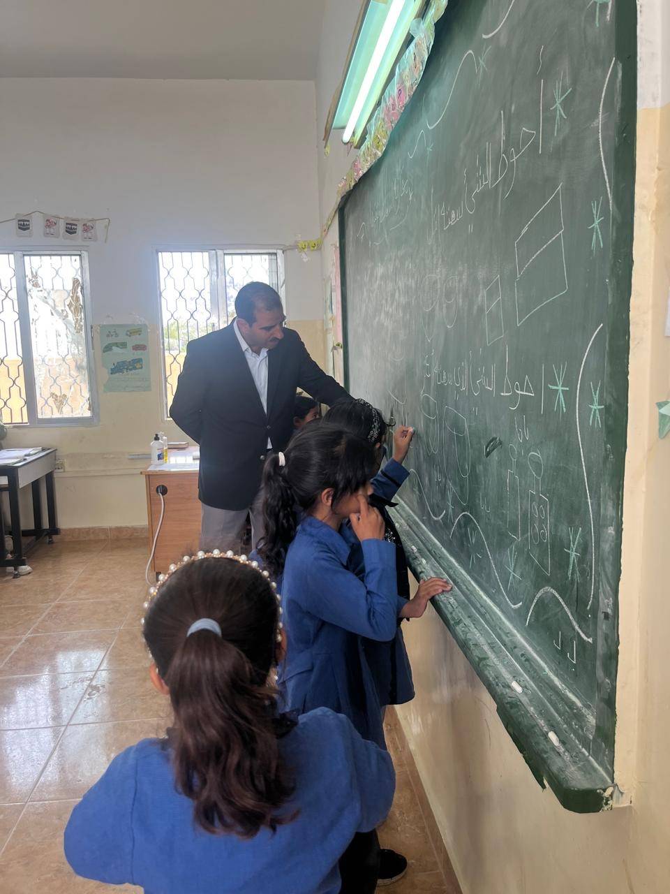 السكارنة يتابع زياراته الميدانية لتربية الجيزة...صور