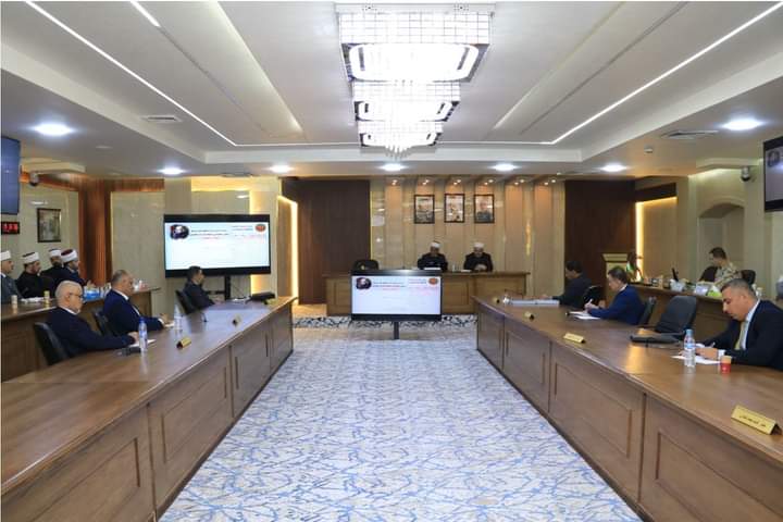 قاضي القضاة يحاضر في كلية الدفاع الوطني الملكية الأردنية