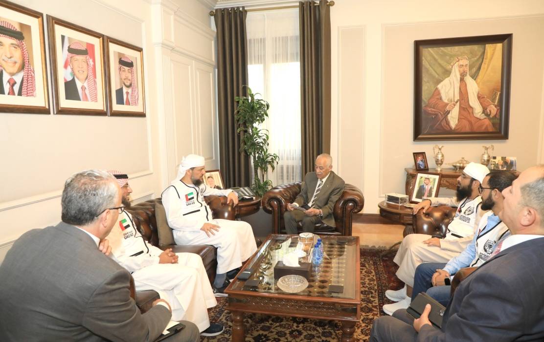 العيسوي يلتقي امين عام هيئة الأعمال الخيرية العالمية..صور