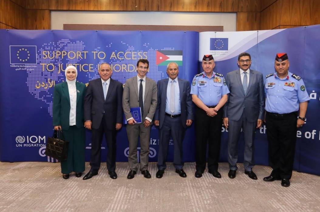 وزير العدل يرعى اطلاق مشروع دعم سيادة القانون في الأردن (20232026)
