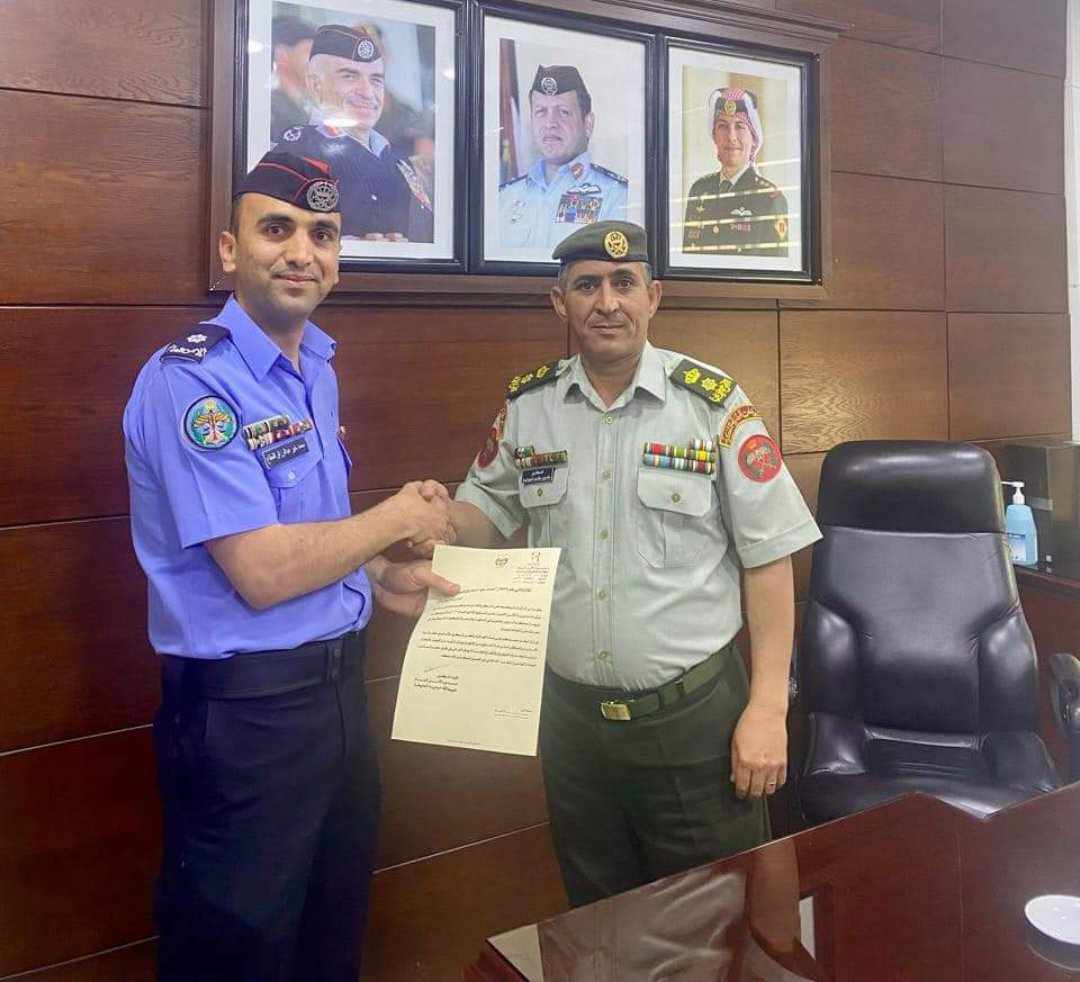 المقدم الخوالدة يكرم عدداً من قيادة الإسناد الطبي ...صور