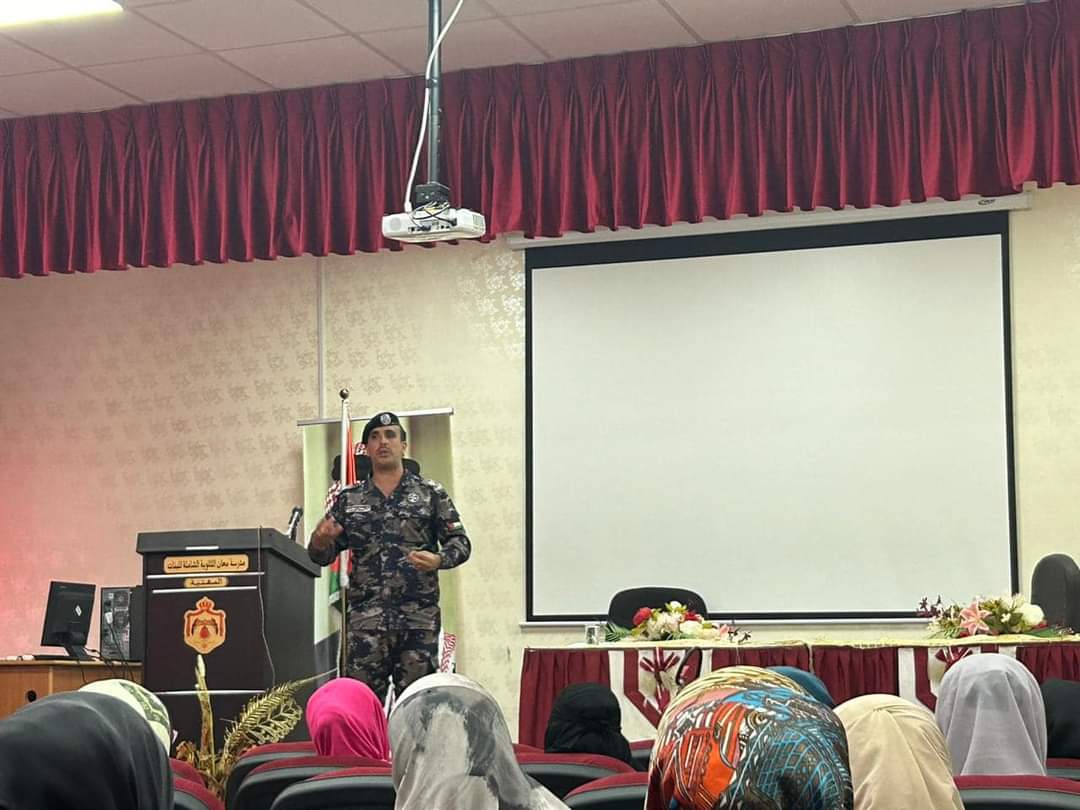 اختتام الدورة التدريبية لمعلمي ومعلمات مدارس تربية معان و التي أقامها الدفاع المدني