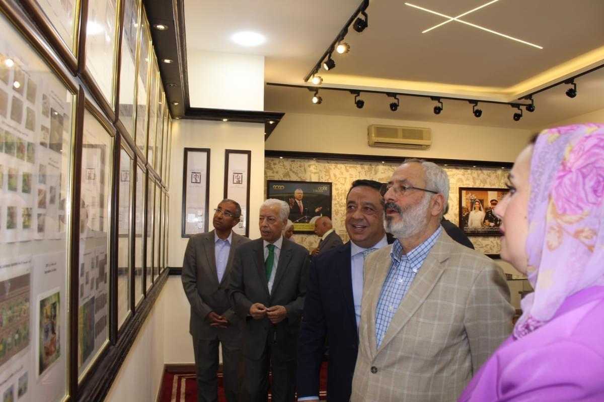 الخدمات العامة بالأعيان تزور شركة البريد الأردني