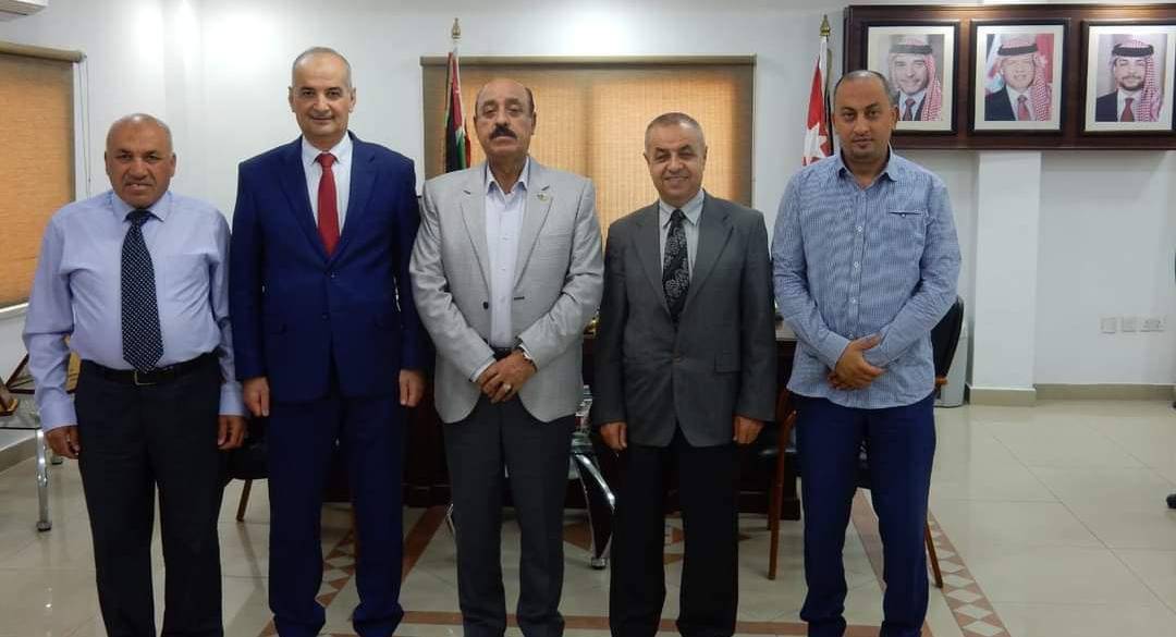 الشوبكي يلتقي مدير عام المؤسسة التعاونية الأردنية