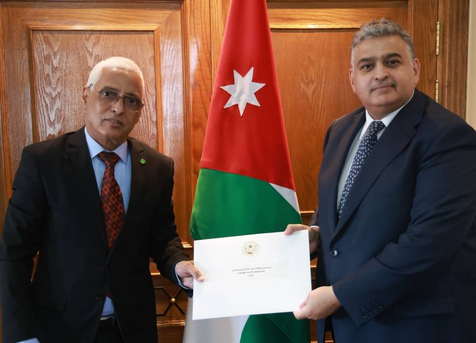 الخارجية تتسلم نسخة من أوراق اعتماد السفير الموريتاني