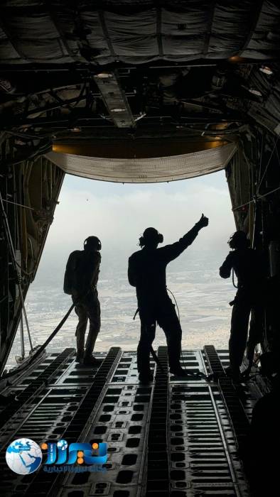 نيروز الإخبارية  ترافق صقور سلاح الجو الملكي الأردني ...صور