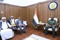 السودان : برهان  يلتقي وفد المقاومة الشعبية بولاية سنار