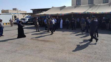 الدوريات الخارجية: خيمتان في المدورة والشيدية لاستقبال الحجاج