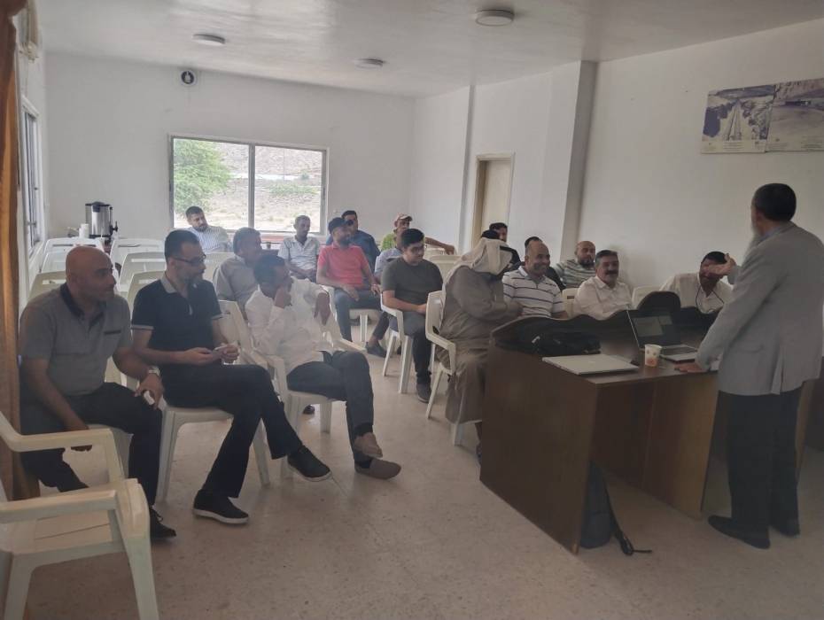 سلطة وادي الأردن تعقد لقاءات حول مشروع أتمتة الخدمات المقدمة للمزارعين