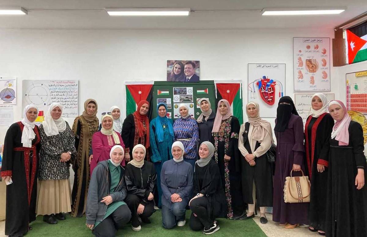 يوم مفتوح في مدرسة عين جالوت الثانوية للبنات