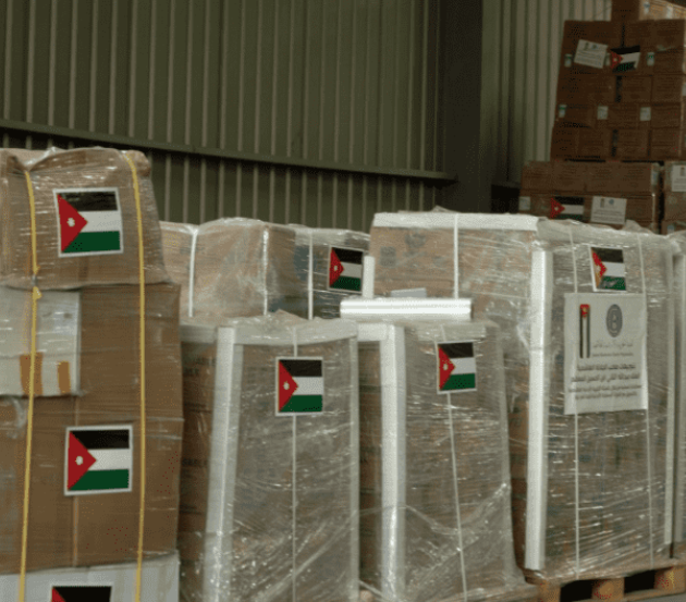 الأردن.. 40 شاحنة مساعدات جديدة لأهل غزة