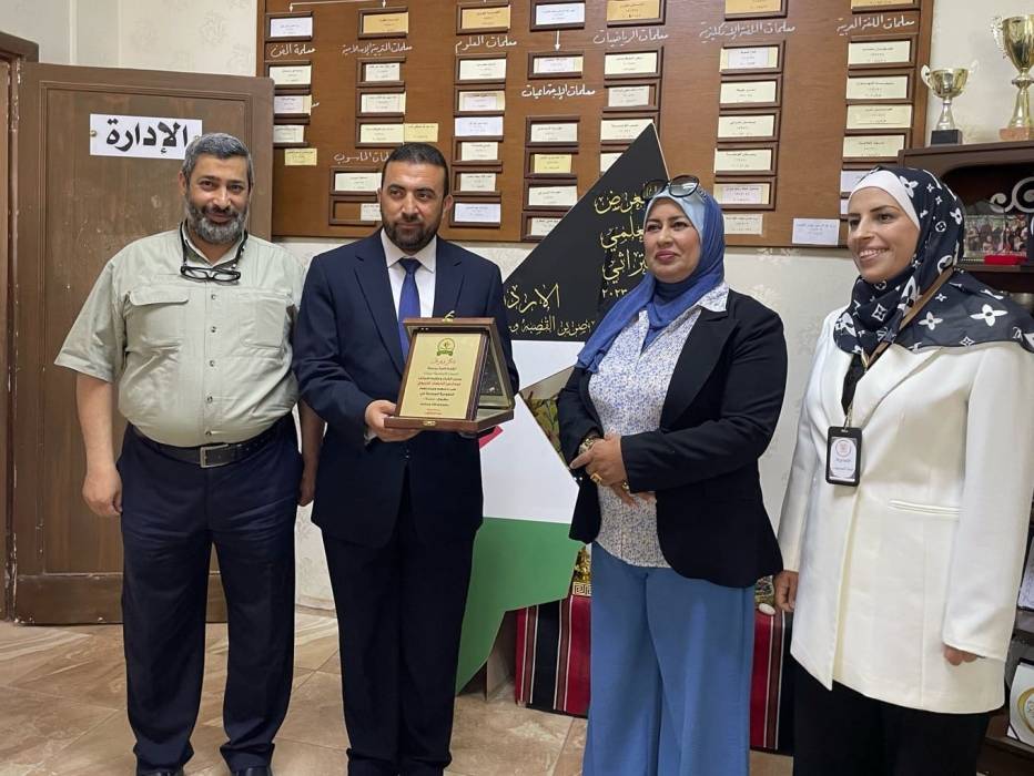 الرحيلة تفتتح  غرفة الوسائل التعليمية في مدرسة البنيات الأساسية للبنات ضمن مشروع سنبلة....صور