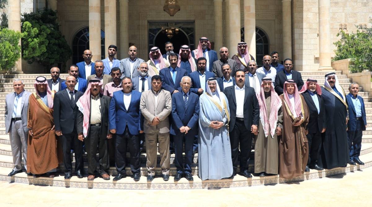 رئيس الديوان الملكي يلتقي وفدا من رابطة قبيلة بني حميدة...صور