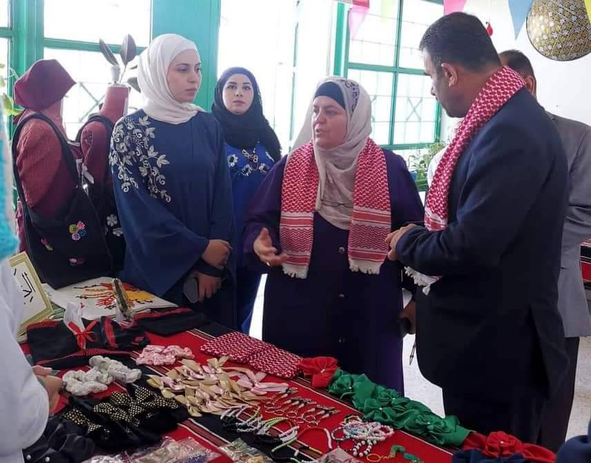 إربد: معرض للوسائل التعليمية في مدرسة خديجة أم المؤمنين الثانوية